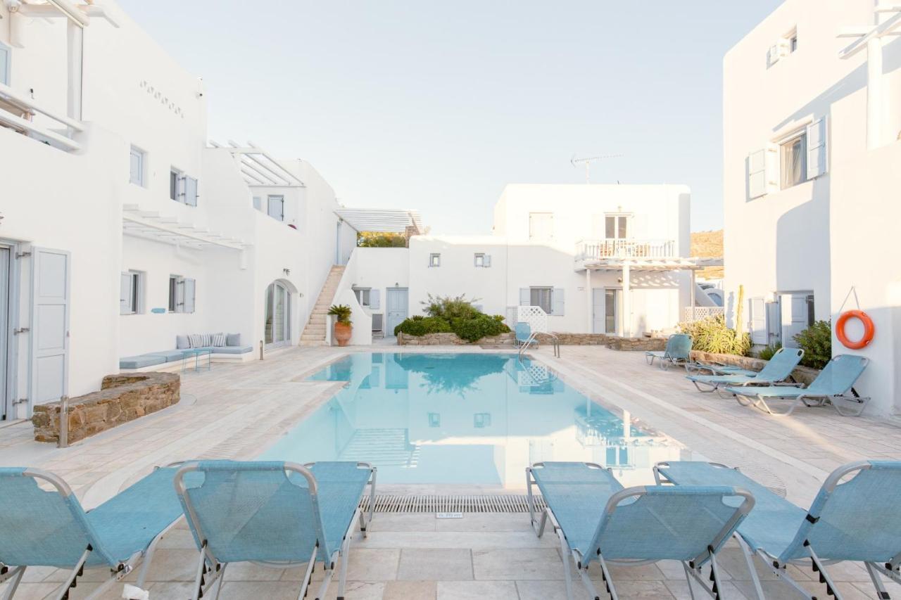 Ivi Mykonean Suites Mimoza Ornos Beach Экстерьер фото