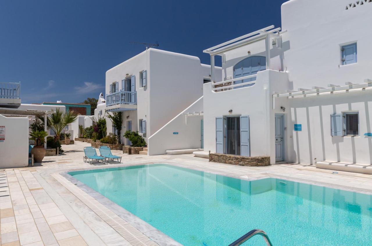 Ivi Mykonean Suites Mimoza Ornos Beach Экстерьер фото
