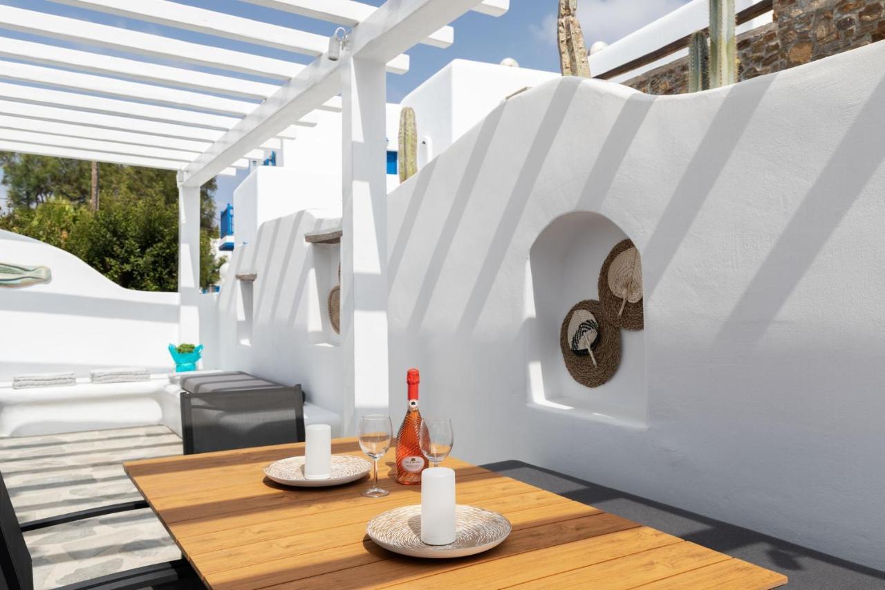 Ivi Mykonean Suites Mimoza Ornos Beach Экстерьер фото
