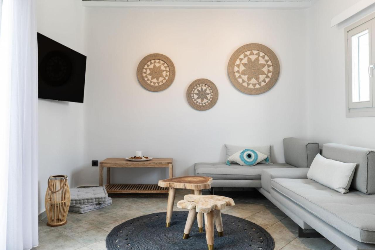 Ivi Mykonean Suites Mimoza Ornos Beach Экстерьер фото