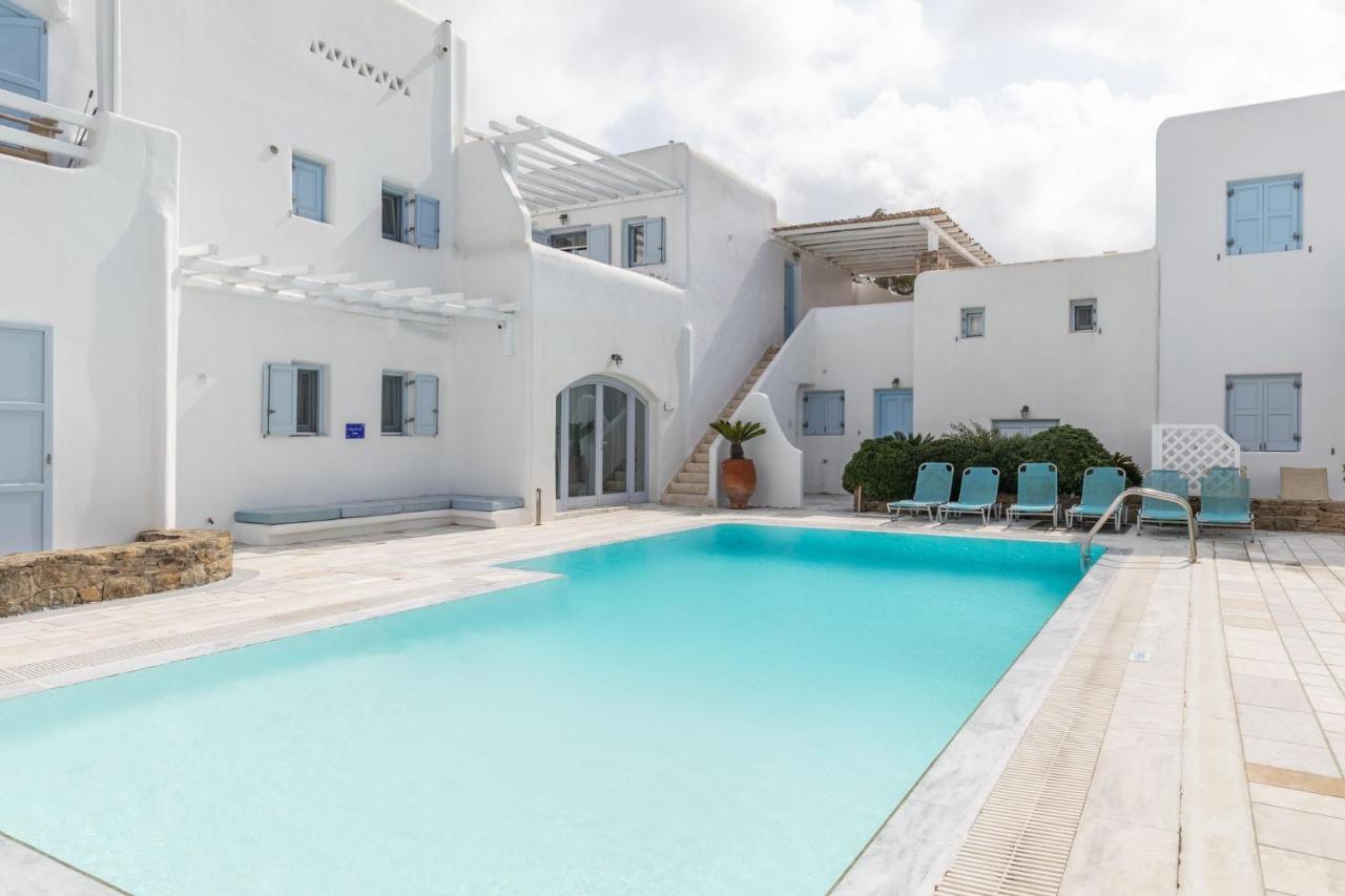 Ivi Mykonean Suites Mimoza Ornos Beach Экстерьер фото