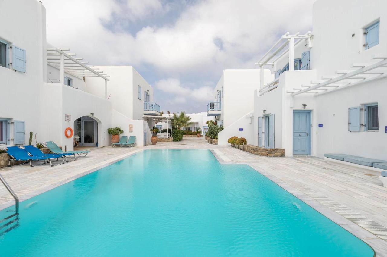 Ivi Mykonean Suites Mimoza Ornos Beach Экстерьер фото
