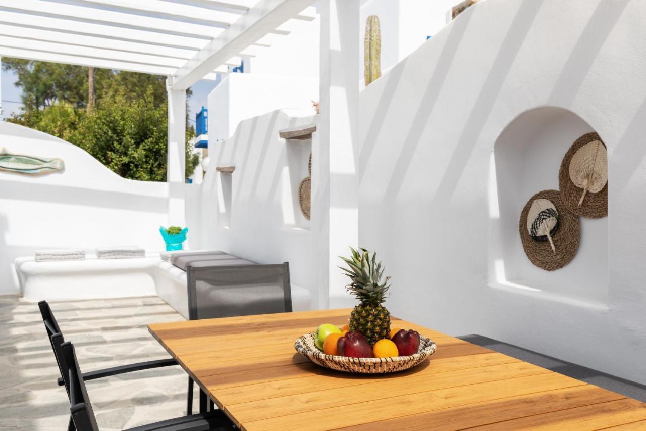 Ivi Mykonean Suites Mimoza Ornos Beach Экстерьер фото